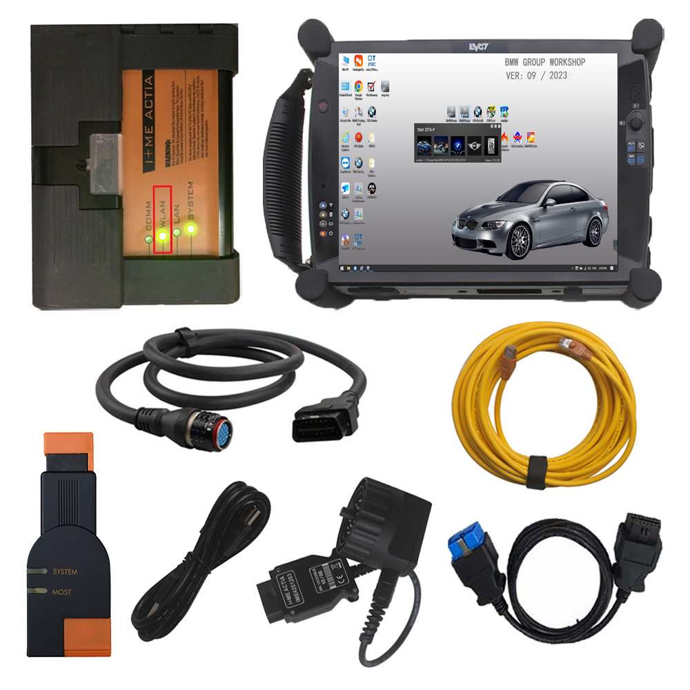 V2025.03 BMW ICOM A2+B+C BMW Diagnostic Programming Tool Plus EVG7 Tablet PC Ready to Use