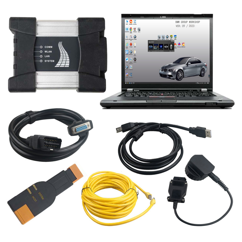 2023.09V BMW ICOM NEXT A+B+C Diagnostic Tool Plus Lenovo T450 I5 8G Laptop 1000G SSD Ready to Use