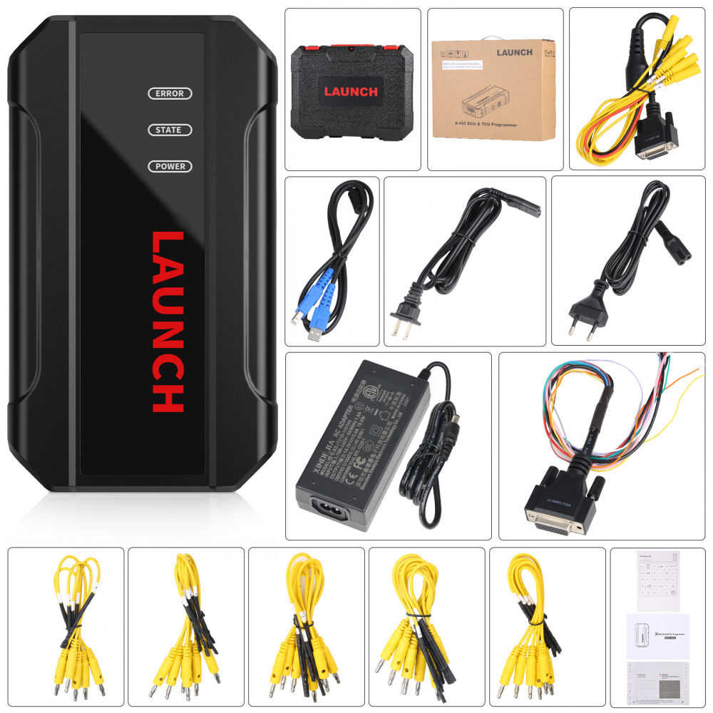 Launch X431 ECU & TCU Programmer Support ECU Read and Write Standalone Launch Supports Checksum Correction IMMO Off