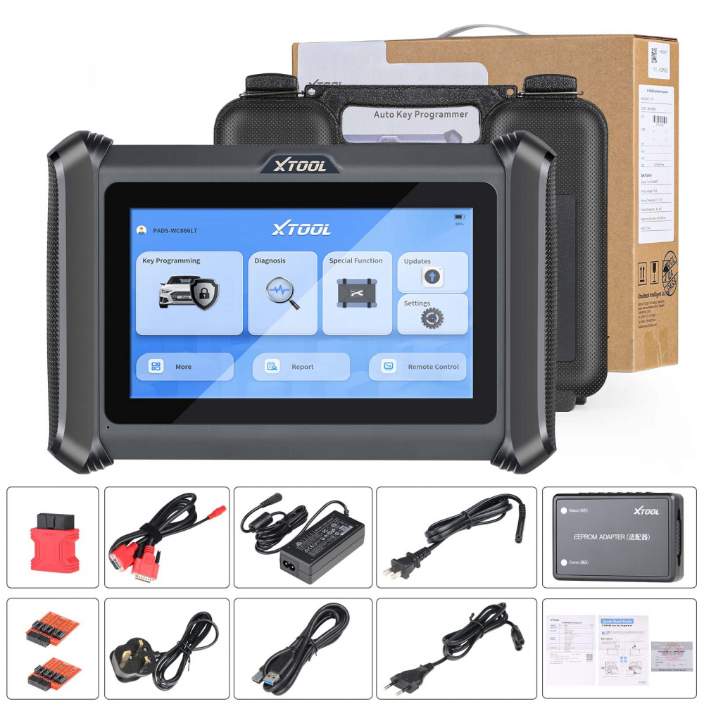 XTOOL X100 PADS Key Programmer with Built-in CAN FD DOIP Support 23 Service Functions Replace X100 PAD 2 Years Free Update