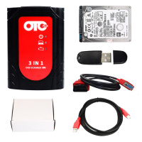 OTC Plus 3 in 1 Toyota ITS + VOLVO VIDA DICE + Nissan Consult 3 Plus OTC Scanner GTS TIS3 With Software installed on HDD