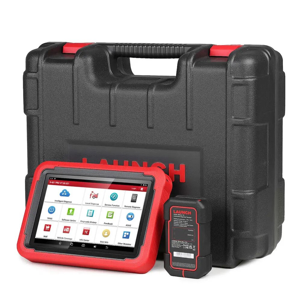 Launch X431 PROS V5.0 Diagnostic Tool Auto Scanner 37 Special Functions Intelligent Diagnose TPMS Support CANFD and DOIP