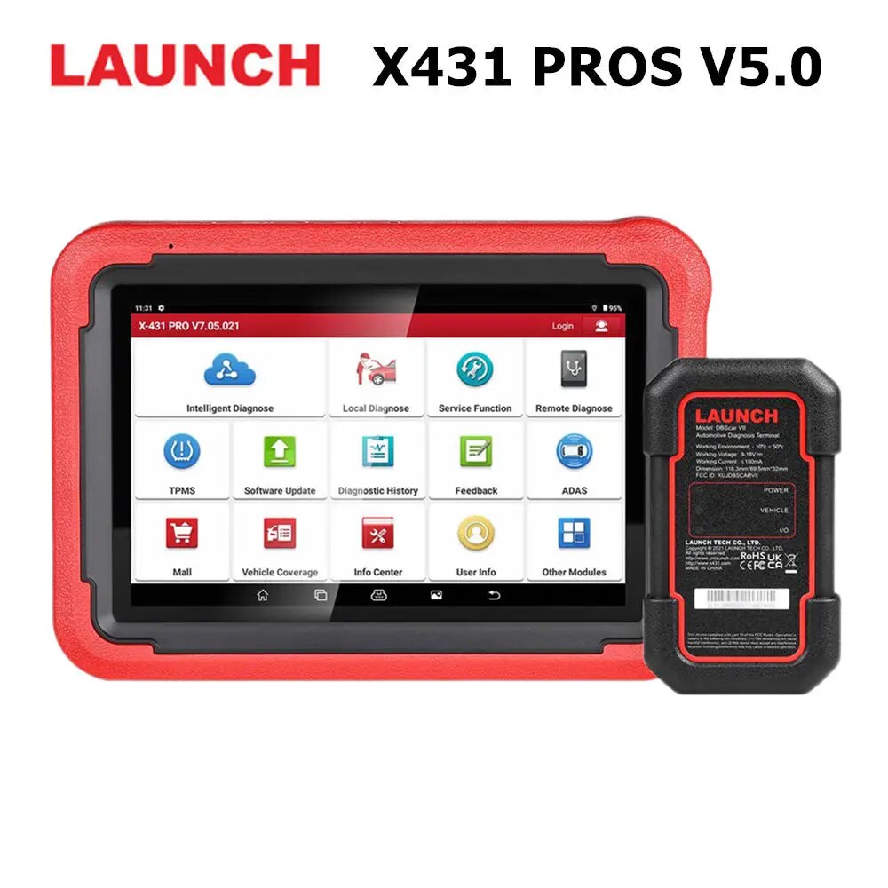 Launch X431 PROS V5.0 Diagnostic Tool Auto Scanner 37 Special Functions  Intelligent Diagnose TPMS Support