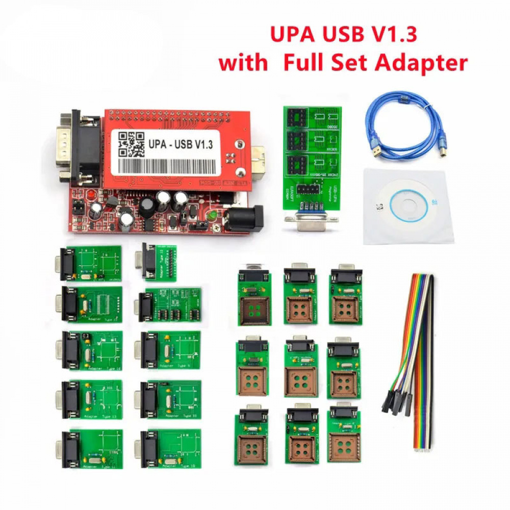 UPA USB Programmer V1.3 With Full Adapters ECU Programmer ECU Diagnostic Tool