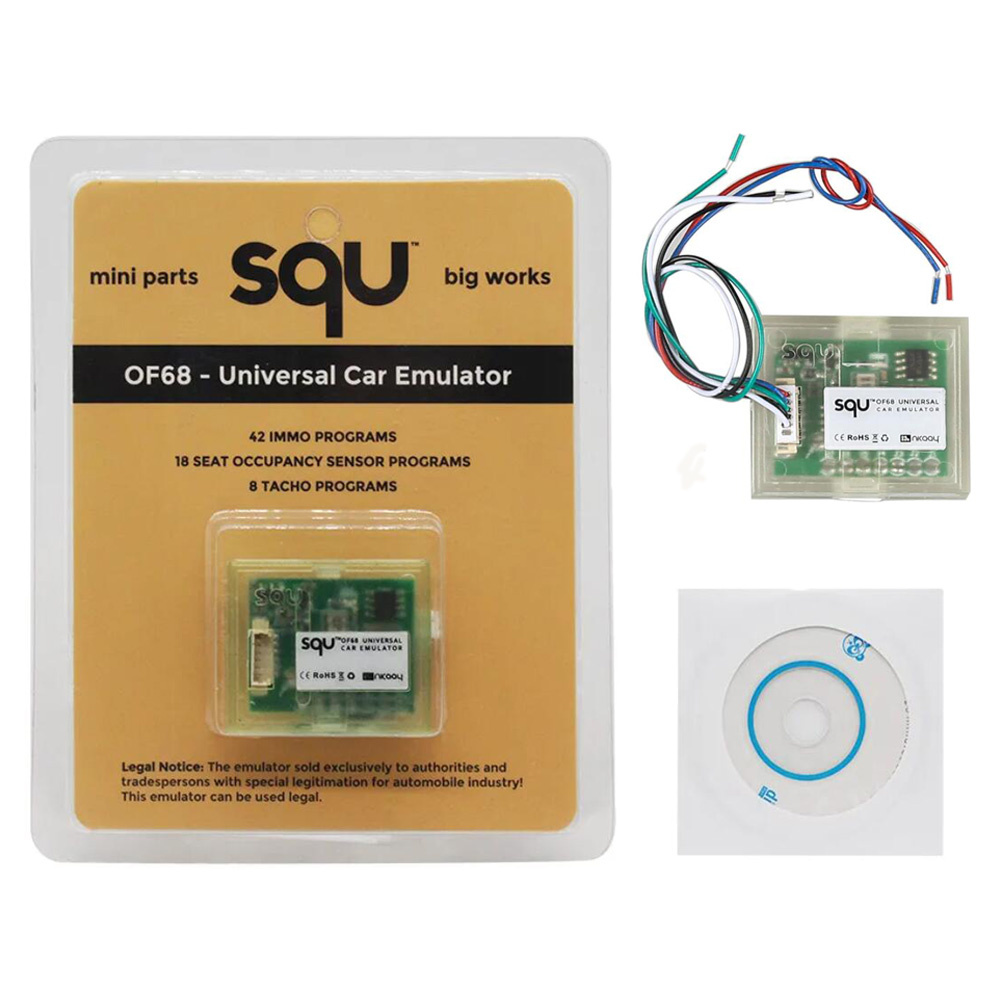 SQU OF68 Universal Car Emulator Diagnostic Supports IMMO/Seat Occupancy Sensor