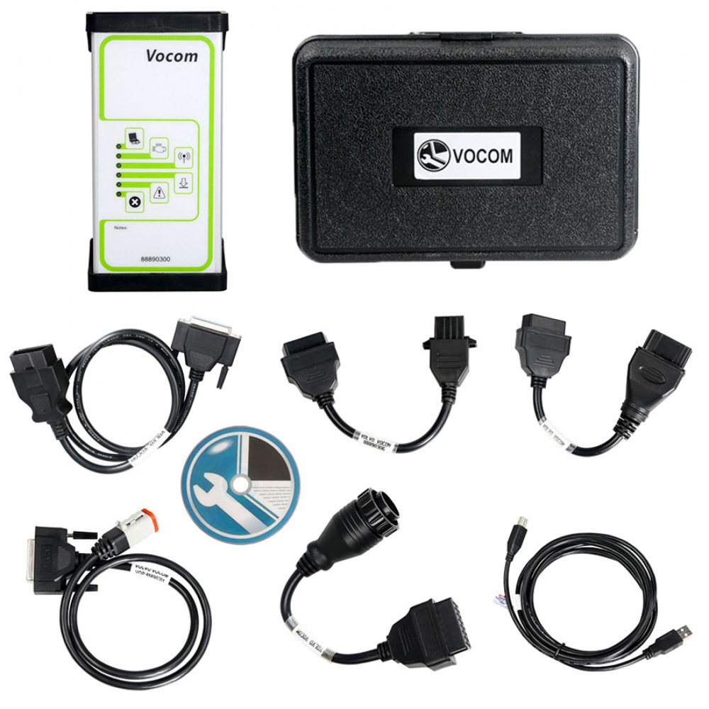 88890300 Vocom Interface For Volvo ​PTT 2.8.241 / PTT2.8.150 / PTT 1.12 Truck Diagnostic Tool Volvo Scan Tool for Volvo, Renault, UD, Mack Truck