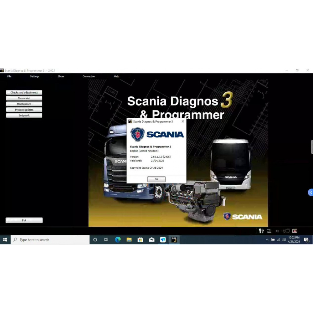 Scania SDP3 2.60.1.7 Latest Software Version 