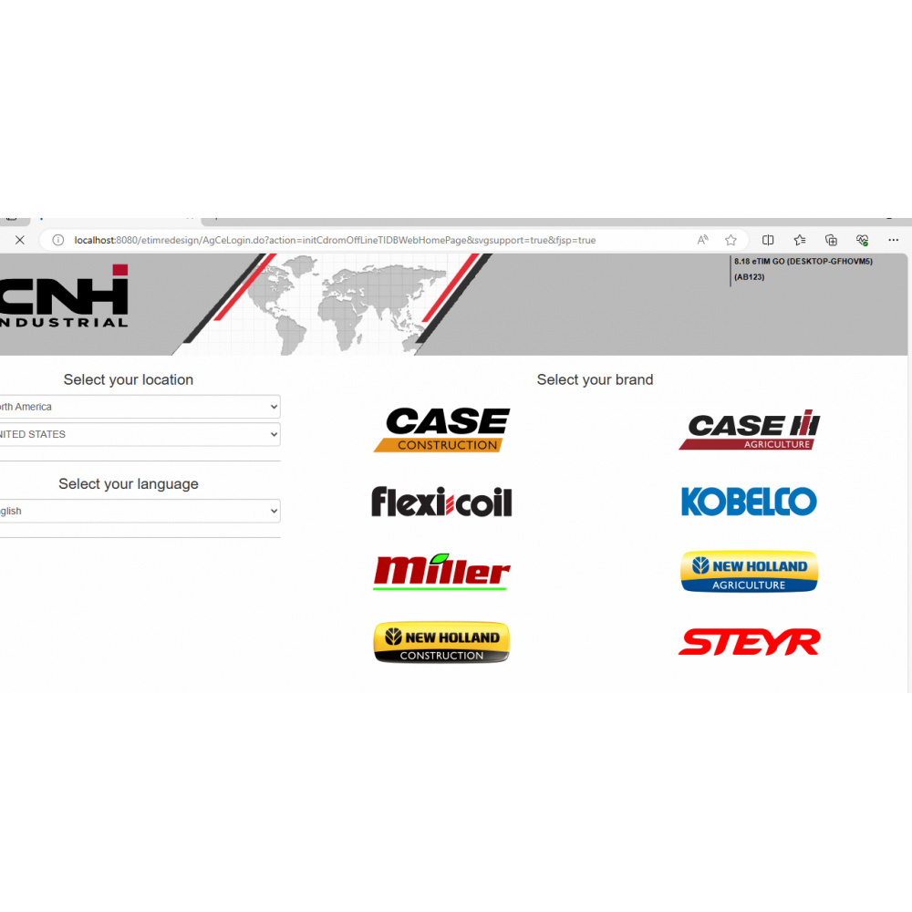 eTimGo V8.18 for CNH EST All Brands OFFLINE Repair Manual 2024.03 Lastest Version 
