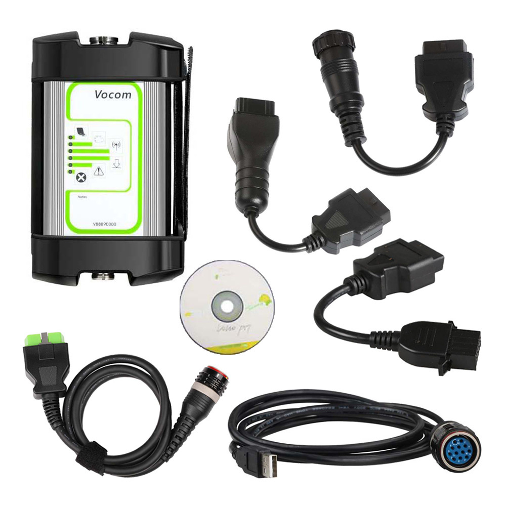 88890300 Vocom for Volvo ​Interface for Volvo/Renault/UD/Mack Truck Diagnose (Real Volvo Vocom）with PTT 2.8.241 Software