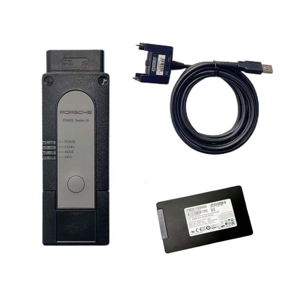 Porsche Piwis 3 PIWIS III PT3G VCI V43.300.022 + V38.250 Diagnostic Tool with Engineering Software