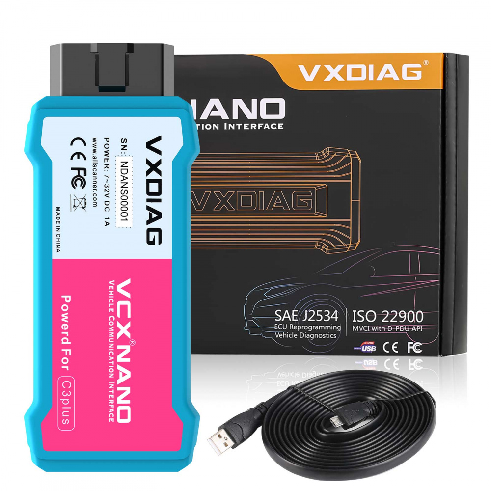 VXDIAG VCX NANO for NISSAN Infiniti GTR V241 Consult 3 Plus Diagnostic Tool Supports Programming