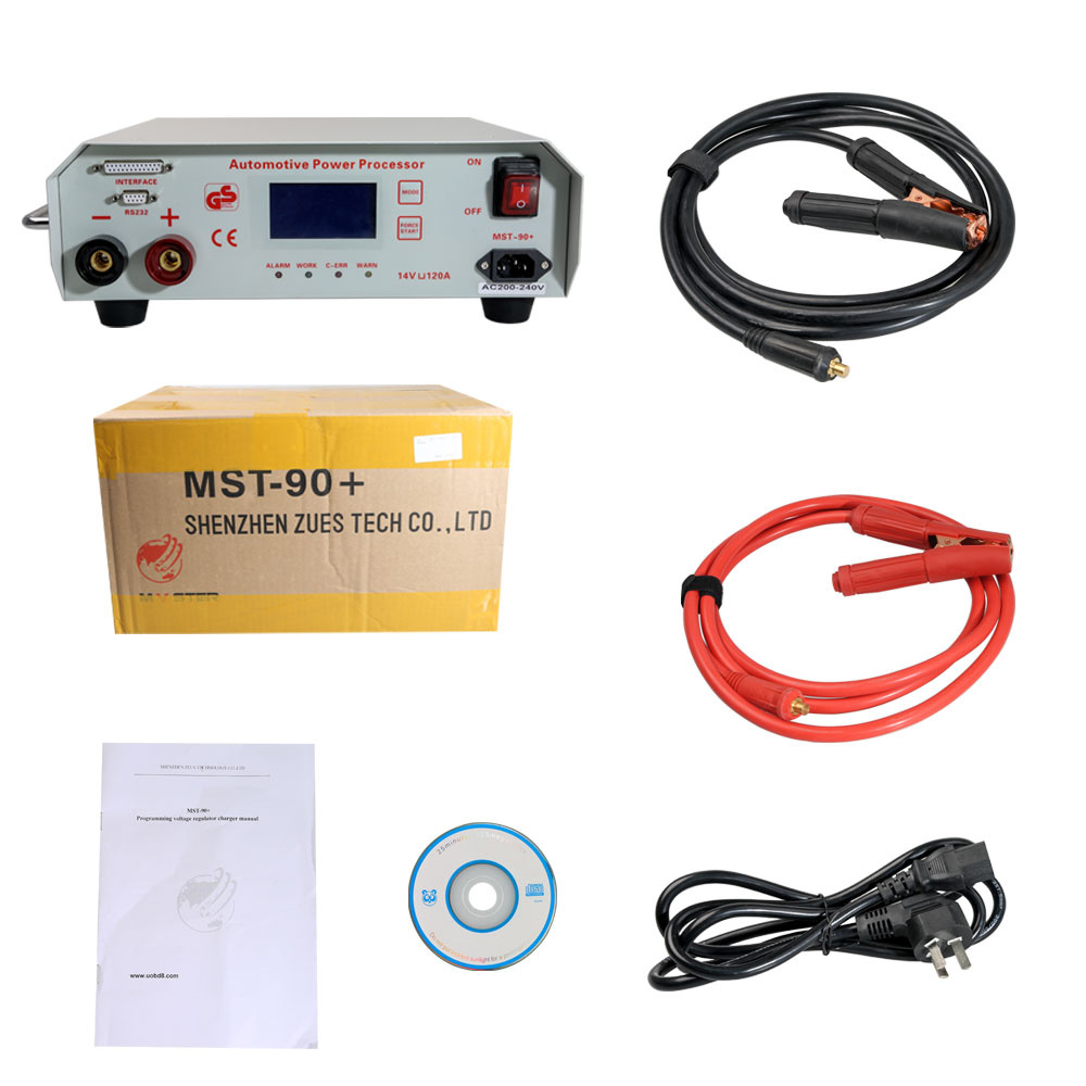 MST-90+ Battery Voltage Regulator Battery Charger (14V 120A) for ICOM Programming