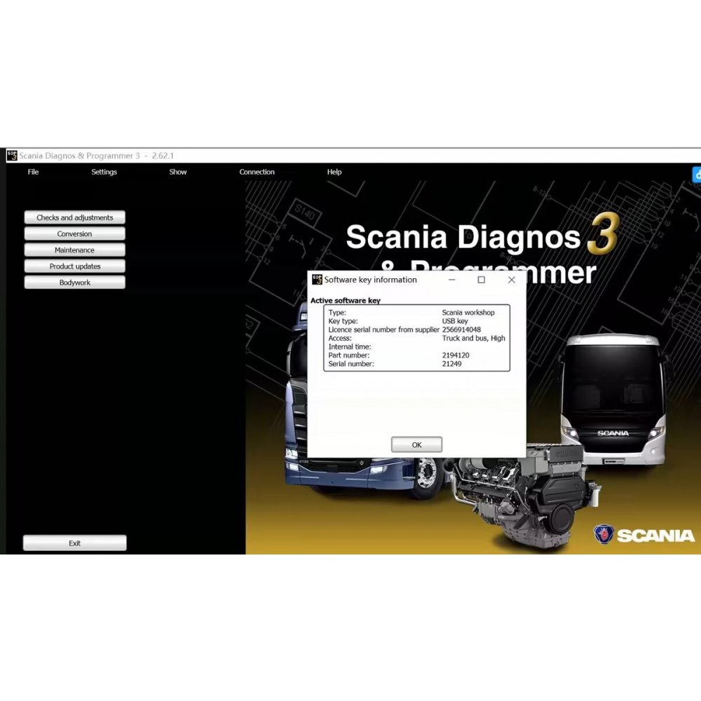 SCANIA SDP3 MARINE & INDUSTRIAL Latest Software 2.62.1 [2024.09]