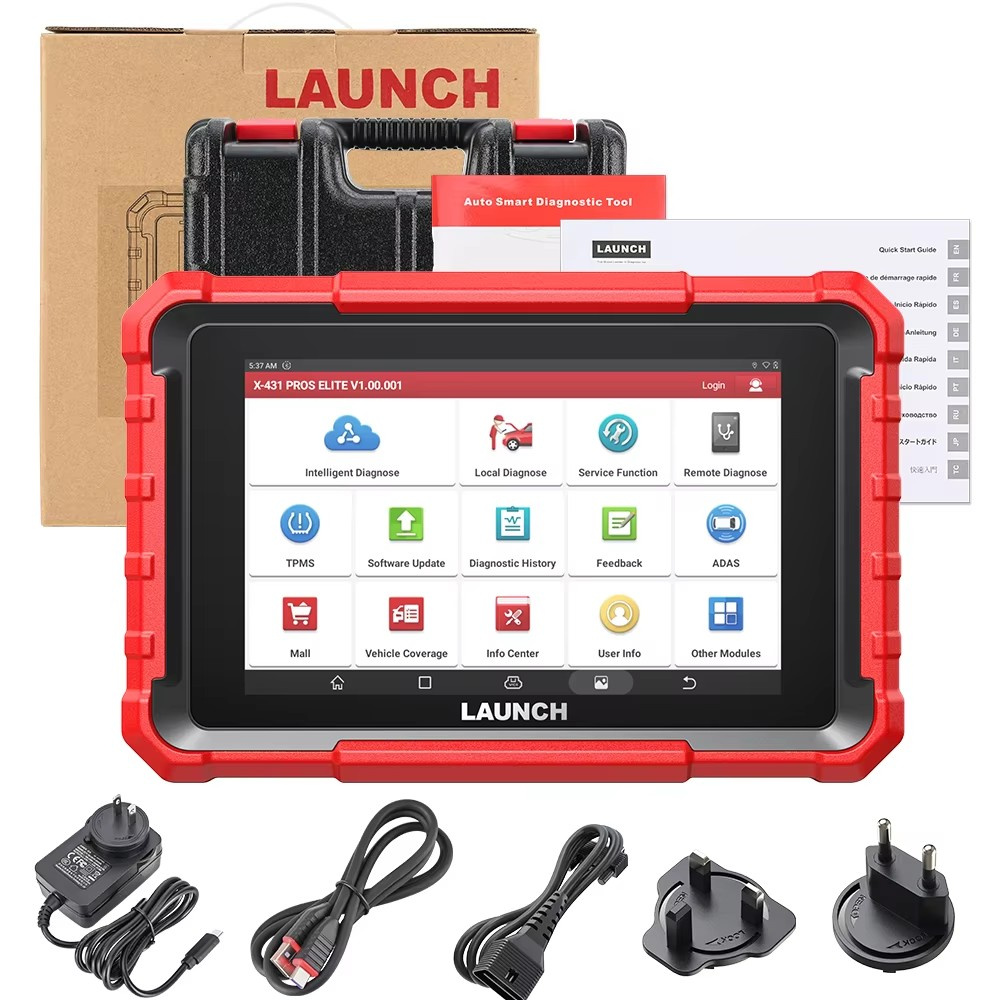 Launch X431 PROS Elite All System Bi-Directional Automotive Diagnostic Tool Support FCA Autoauth