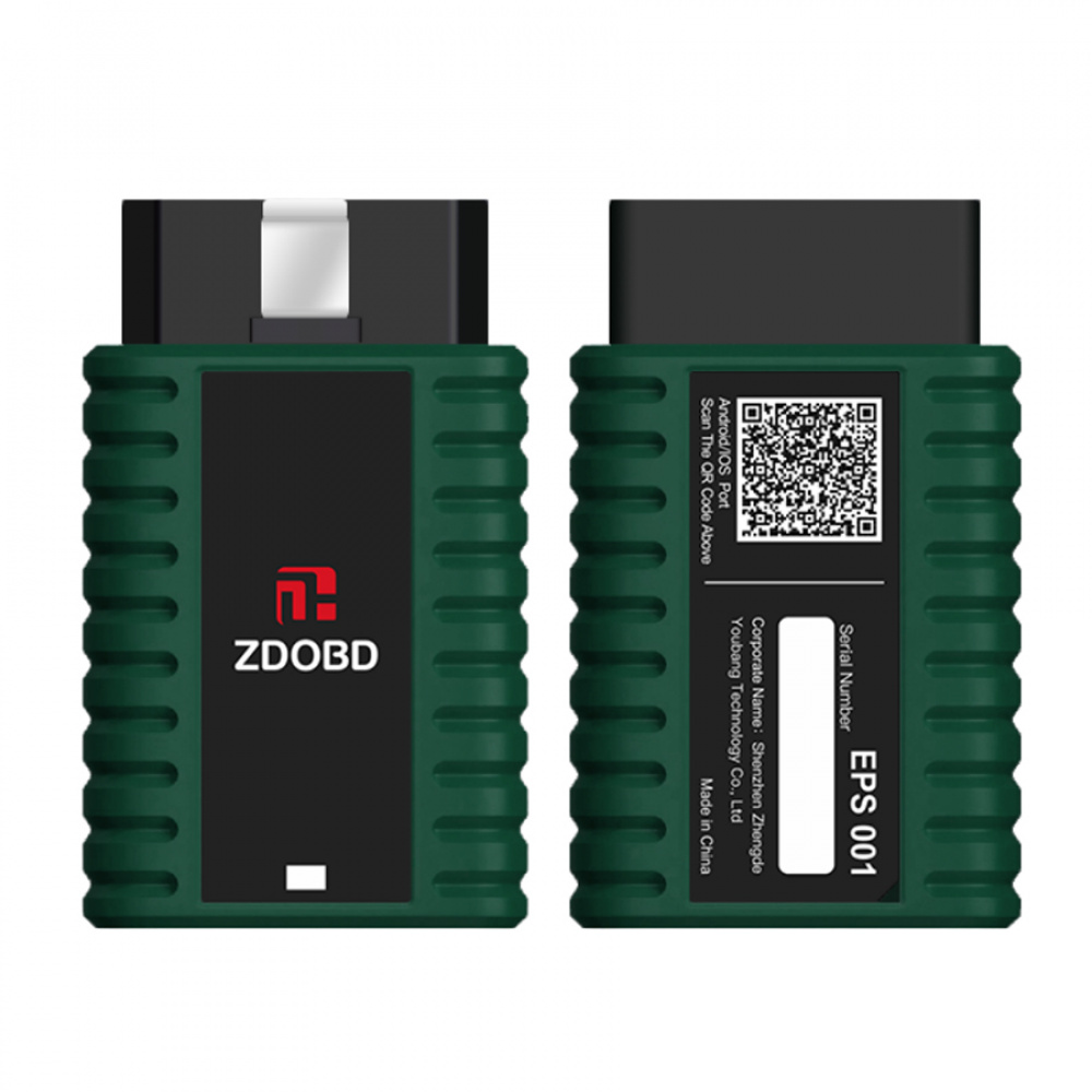 ZDOBD EPS001 Heavy Duty Truck Scanner for Android and IOS Portable Truck OBD Diagnostic Tool Supports DPF Regen
