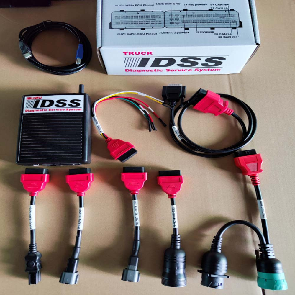 ISUZU TRUCK DIAGNOSTIC KIT ISUZU Diagnostic Tool With ISUZU IDSS G-IDSS and E-IDSS  V2023 Software