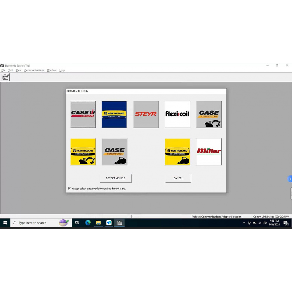 New Holland Electronic Service Tools（CNH EST 9.12 9.11 ）Engineering Level Diagnostic Software
