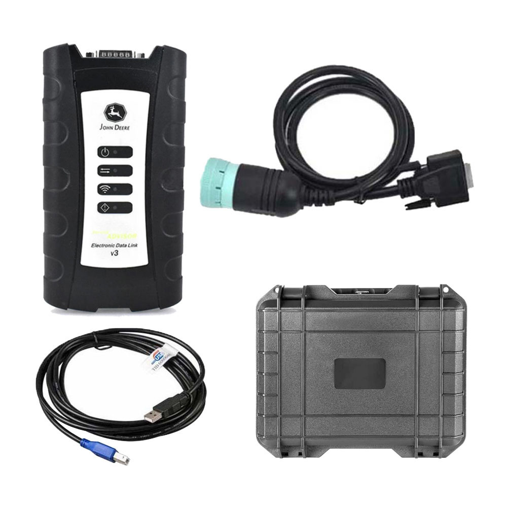 V5.3 John Deere Service Advisor EDL V3 Electronic Data Link Tractor Diagnostic Scanner