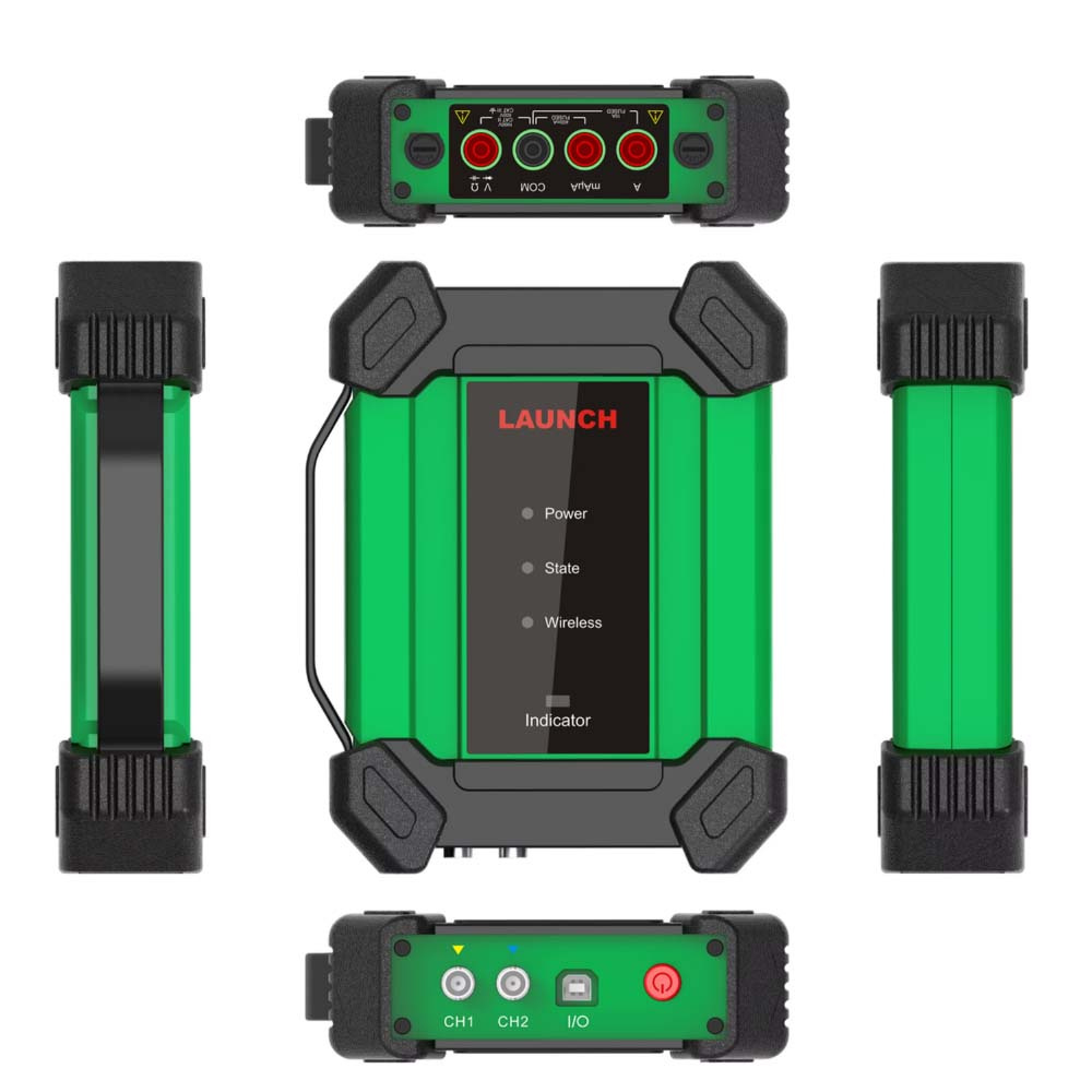 LAUNCH EM101N EV Oscilloscope & Multimeter 2-Channel Scopebox