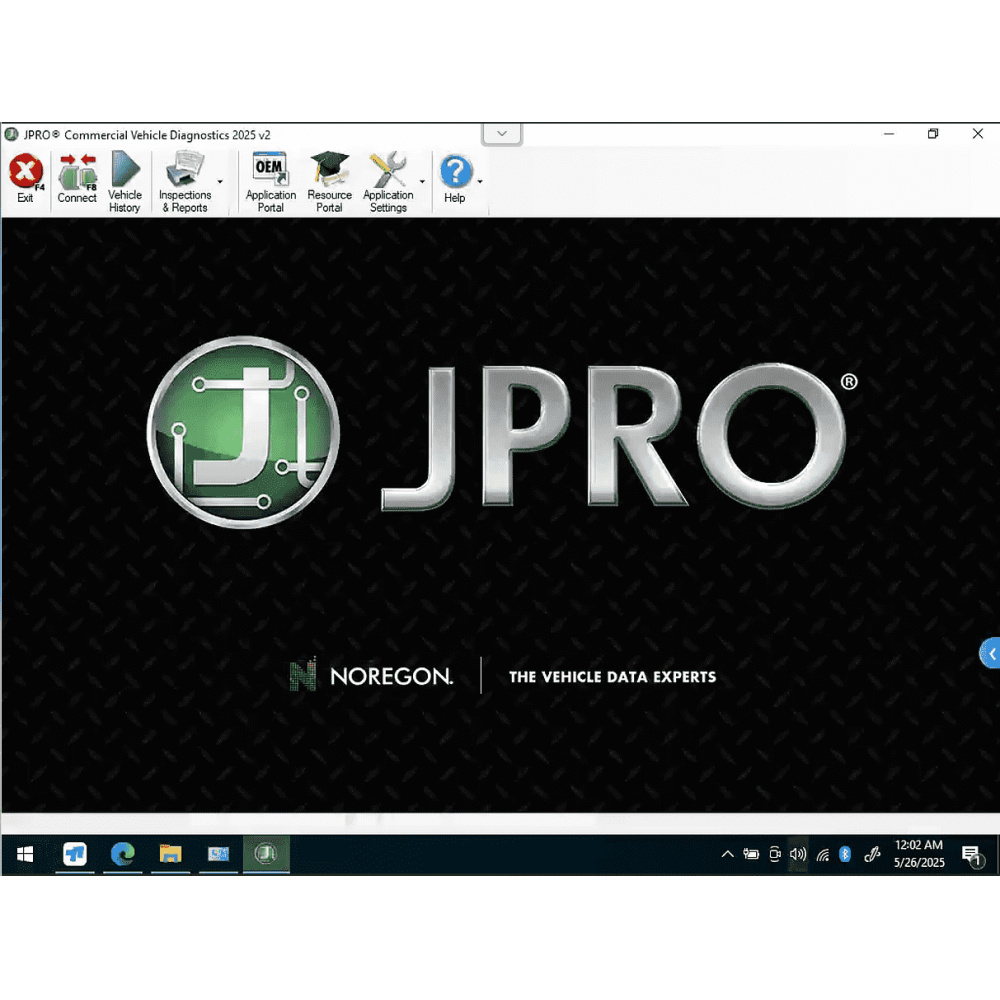 Newest JPRO Commercial Vehicle Diagnostics Software 2025 V2