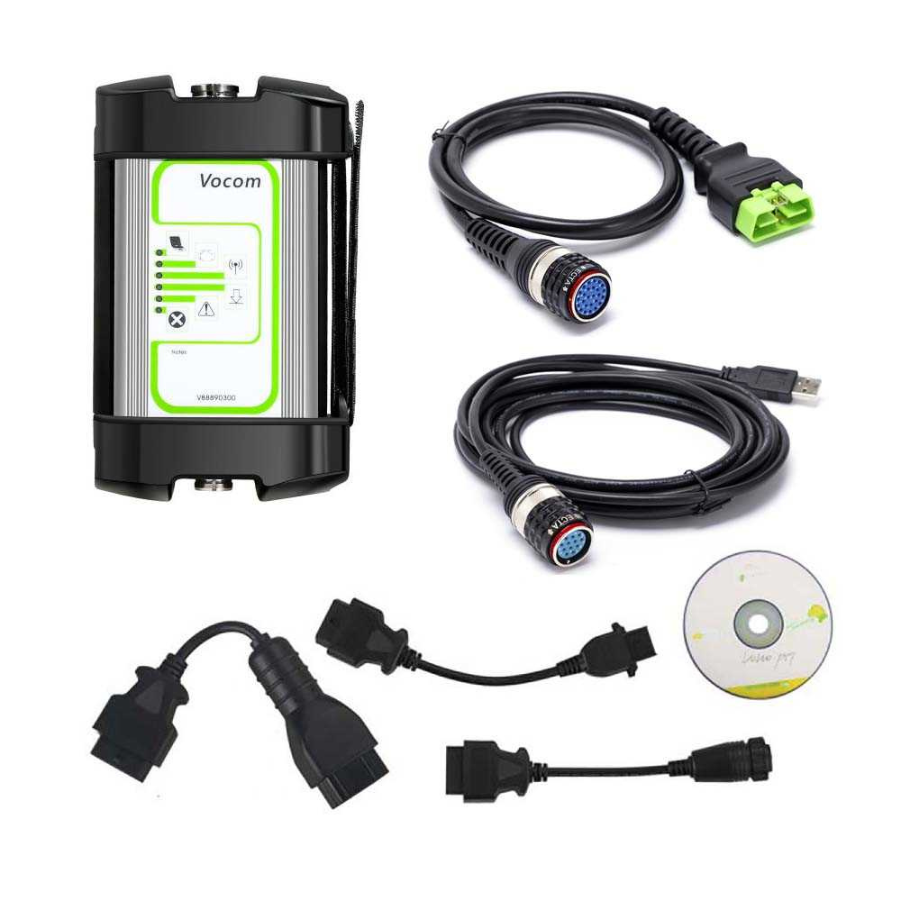 88890300 Vocom for Volvo ​Interface for Volvo/Renault/UD/Mack Truck Diagnose (Real Volvo Vocom）with PTT 2.8.241 Software