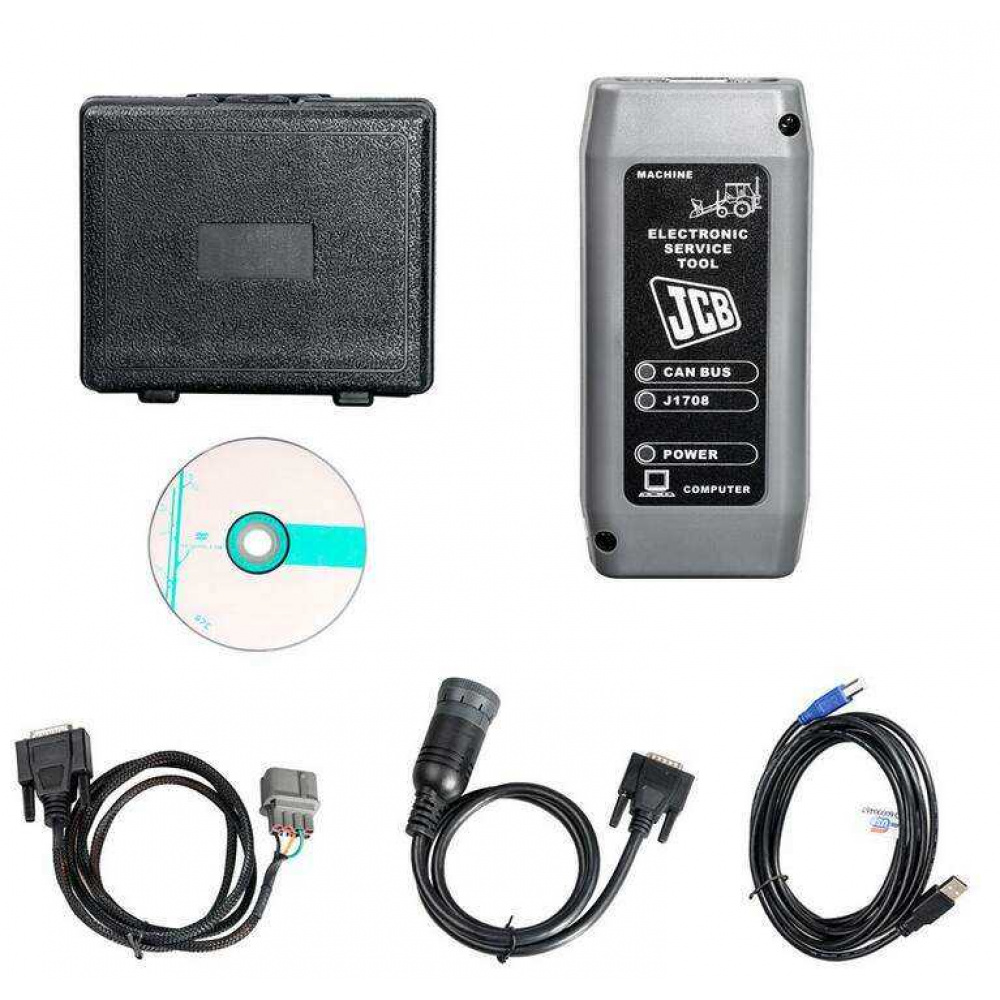 JCB Heavy Duty Truck Diagnostic Scan Tool JCB Electronic Service Tool with JCB ServiceMaster 4 V1.73.3 or V25.01