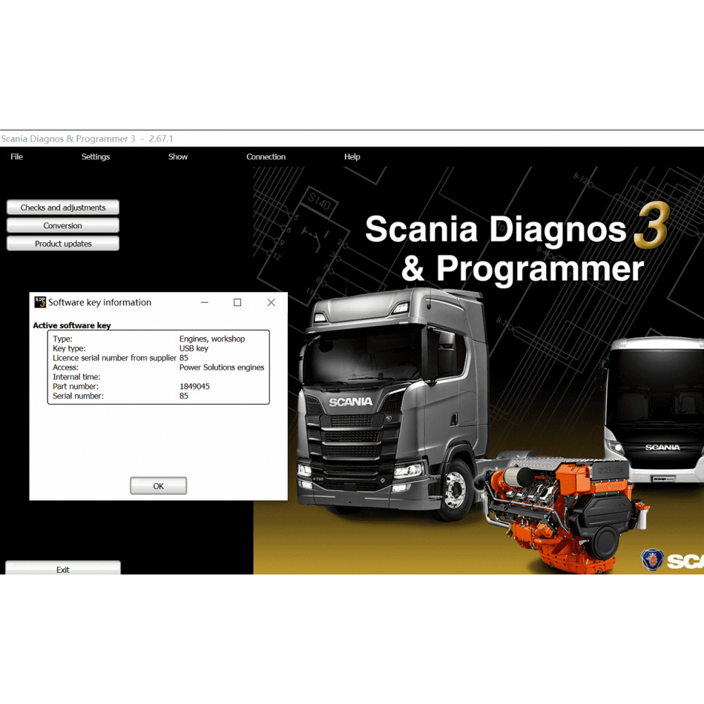 SCANIA SDP3 MARINE & INDUSTRIAL Latest Software V2.67.1 [2025.09]