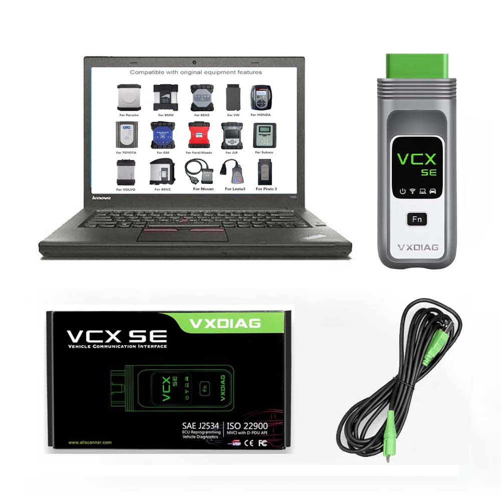 Allscanner VXDIAG Car Diagnostic Tool Scanner for GM/VW/FORD/MAZDA/ TOYOTA/PIWIS/ Subaru/VOLVO/BMW/BENZ/JLR /HONDA etc