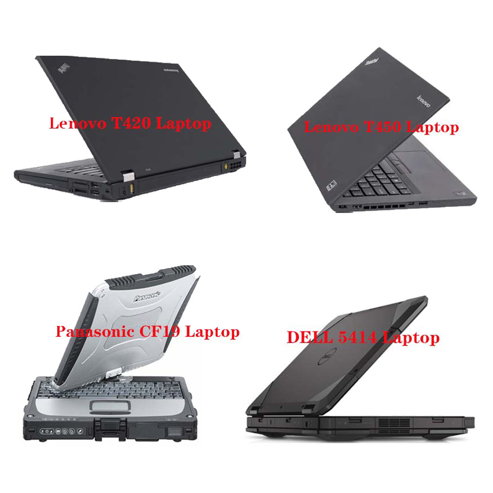 Lenovo T420/T450/DELL 5414/Panasonic CF19 Laptop With BMW ICOM V2025.07 Engineers software 