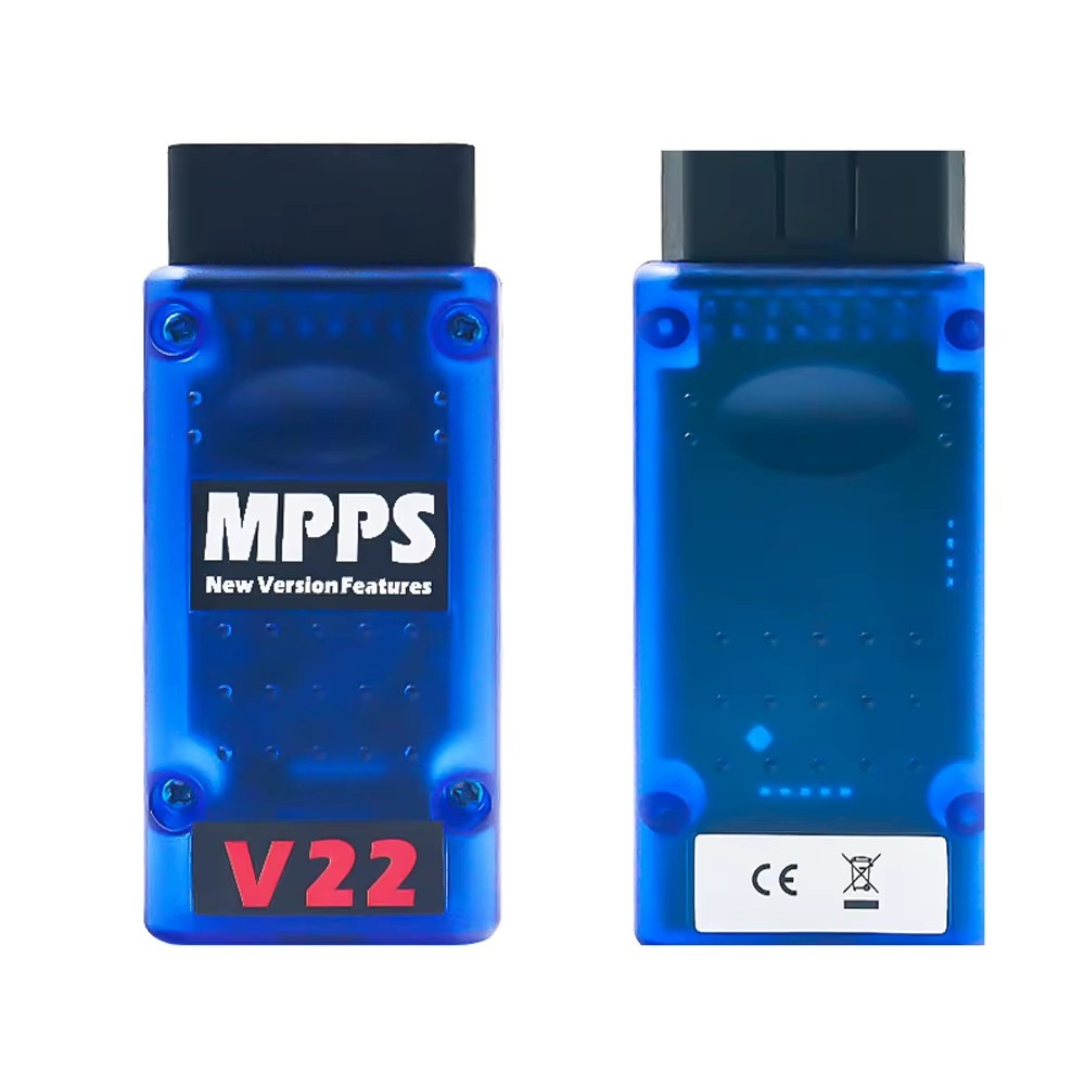 MPPS V22 Master ECU Programmer V22 No Times Limitation ECU Chip Tuning Tool with Tricore Adapter Full Set
