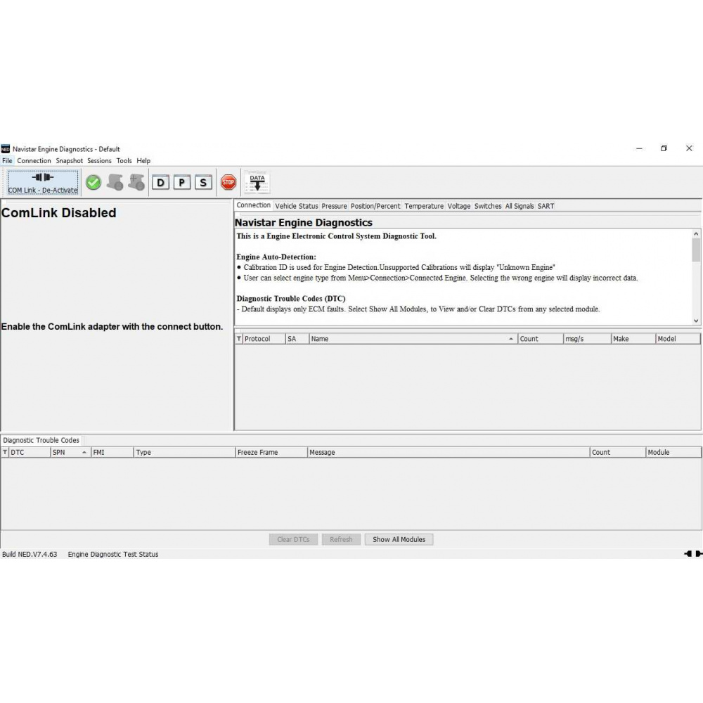 Navistar Engine Diagnostics (NED) 10.2025