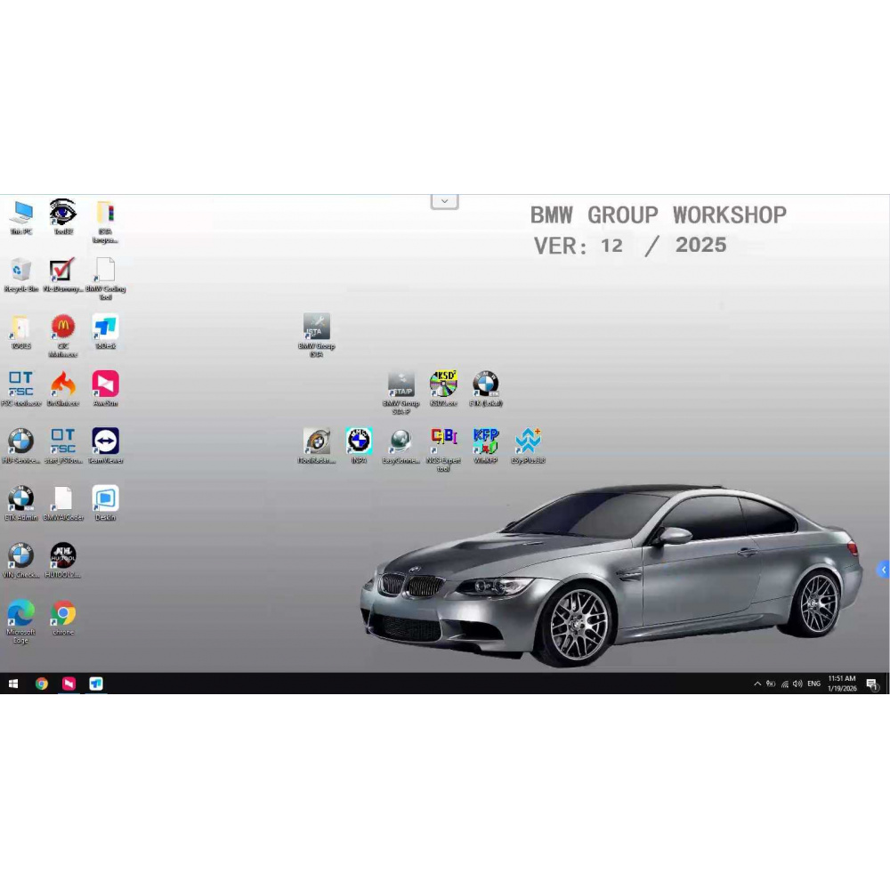 V2025.12 BMW ICOM Engine​ers Software For BMW ICOM Next BMW ICOM A2 A3 Diagnosis and Programming