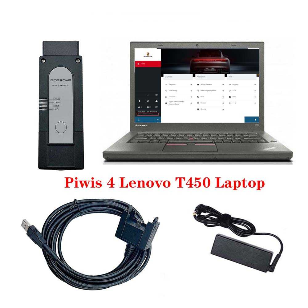 Porsche Piwis 4 Diagnostic Tool Piwis IV Scanner With V42.950.00 + V38.250 Software