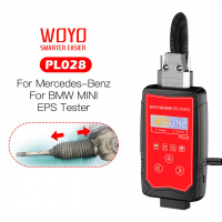 WOYO PL028 Automotive Diagnostic Tool Steering Wheel EPS Tester for Mercedes Benz Coupe & BMW MINI