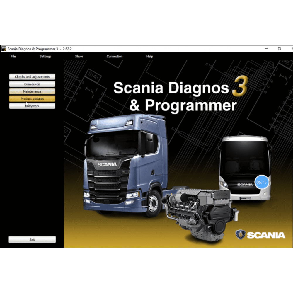Scania SDP3 2.62.2 Diagnosis & Programmer + Activation Without Dongle