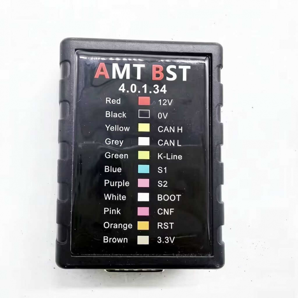 Lastest V4.0.1.34 AMT BST ECU Programmer Reader Universal Bench Read Write Service Tool Support MG1 MD1 Protocol