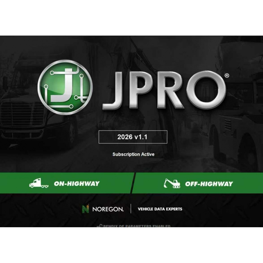 Newest JPRO Commercial Vehicle Diagnostics Software 2026 V1
