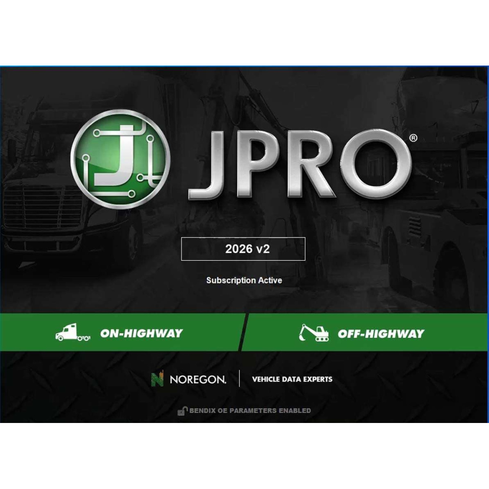 Newest JPRO Commercial Vehicle Diagnostics Software 2026 V2