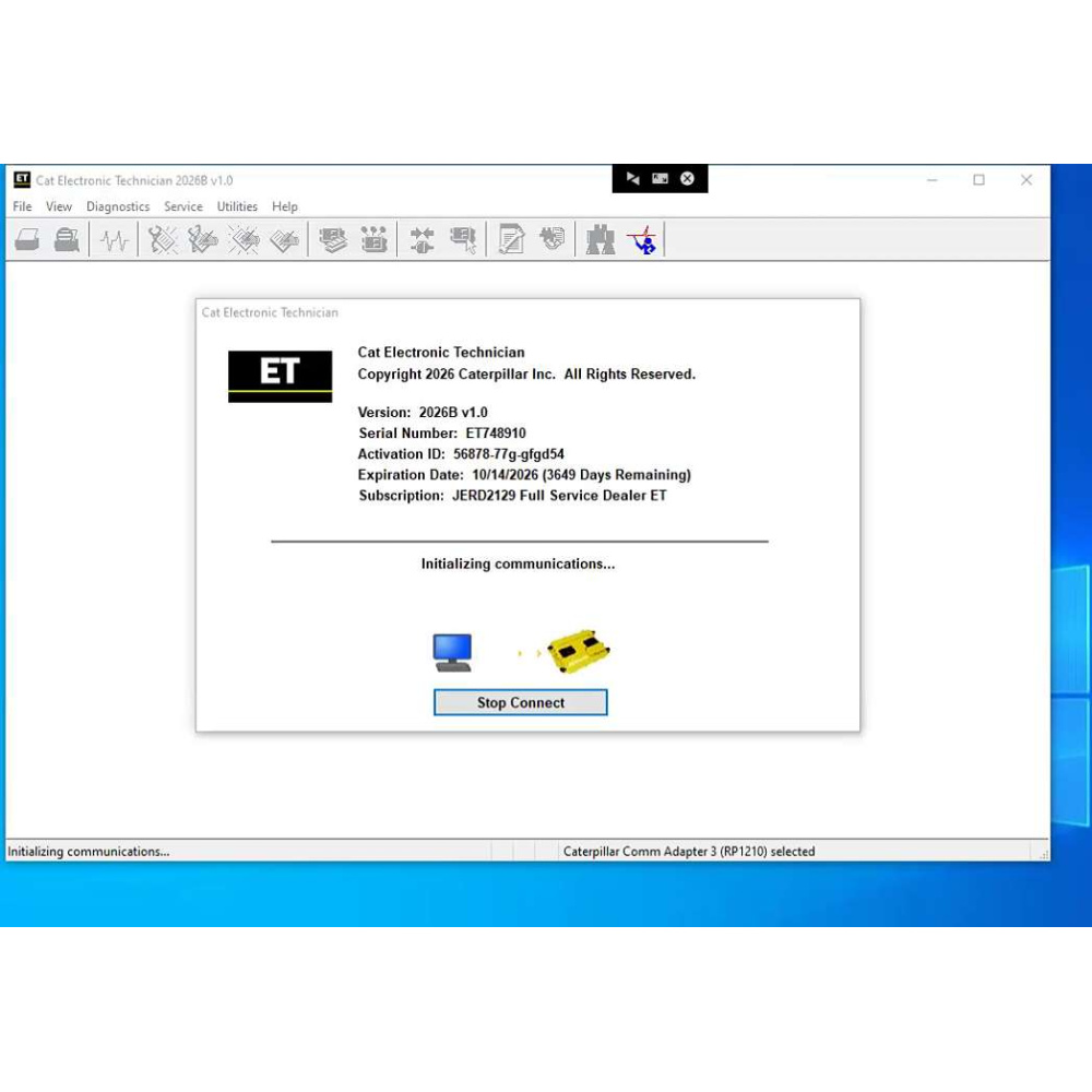 Cat ET Software 2026B 2019C Caterpillar Electronic Technician With 1 Time Free Activation
