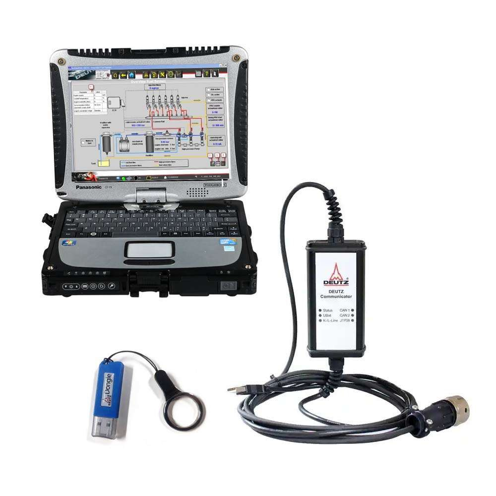 Deutz Diagnose Kit for Deutz Engine Communicator Deutz Decom Diagnostic Heavy Duty Scanner