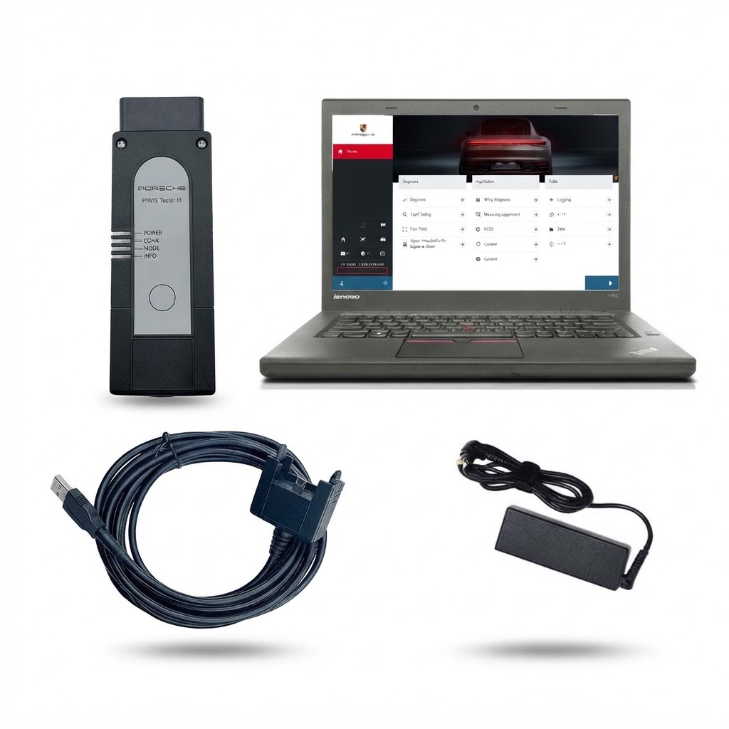 Porsche Piwis 4 Diagnostic Tool Piwis IV Scanner With V42.950.00 +
