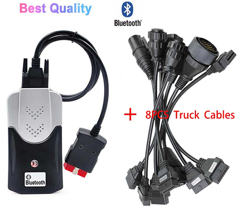 Hot!!! Newest High-quality Performance-upgraded DS150e TCS Bluetooth Car  and Truck Diagnostics with LED Lights OBD2 Activator Car Diagnostic Tool  Car Fault Scanner Kit