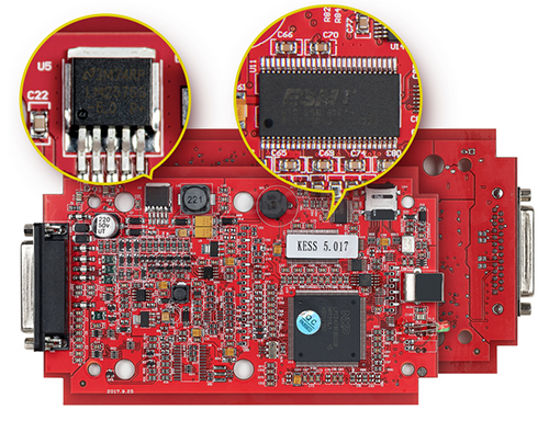 Kess V2 V5.017 Red PCB Online Version V2.8 Plus 4 LED Ktag 7.020 V2.27 Red  PCB EURO Online Version ECU Programmer