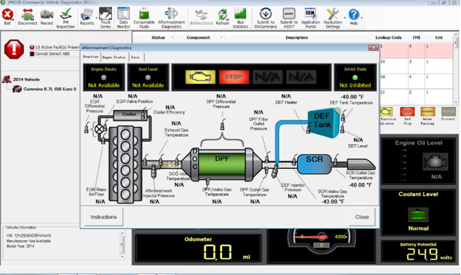 Newest JPRO Commercial Vehicle Diagnostics software 2022 v1 And 2021 v2.2
